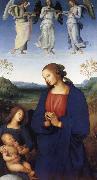 Pietro Perugino The Virgin and Child with an Angel